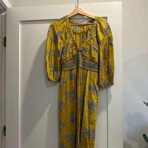 Free people golden hour maxi dress
